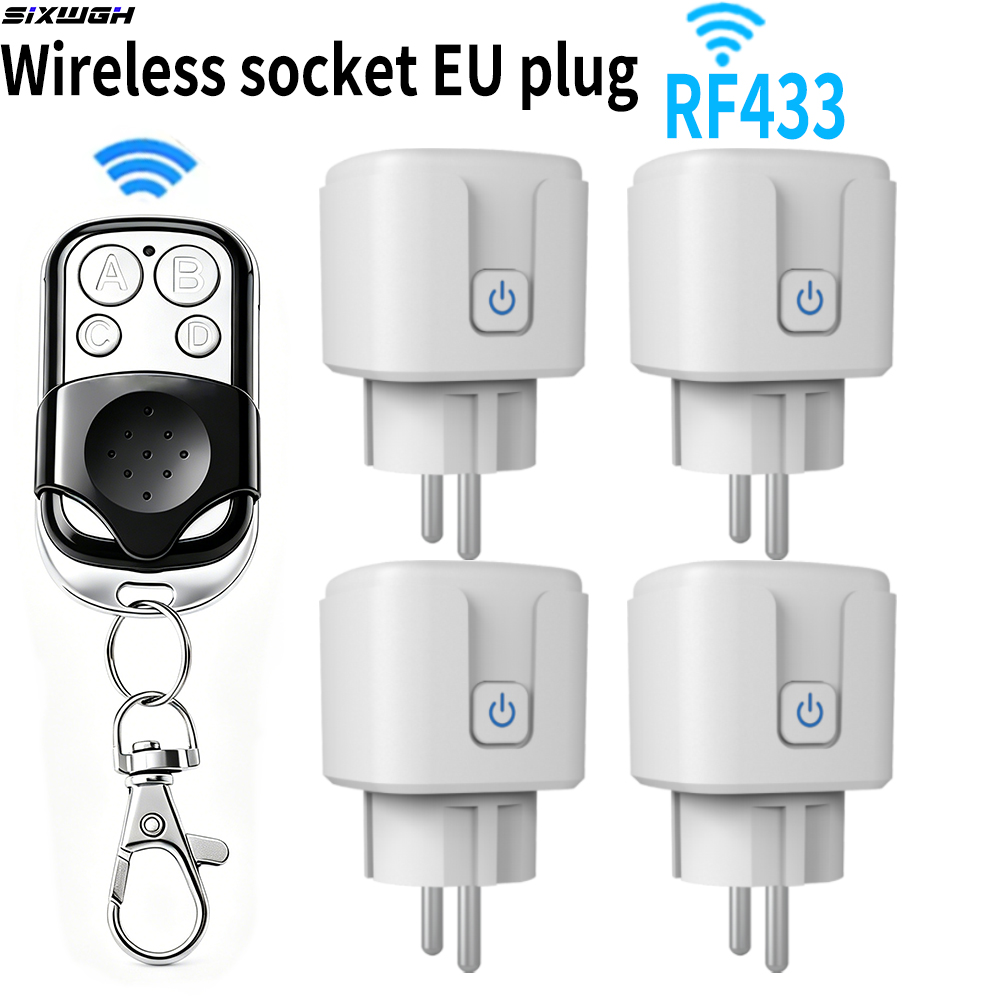 Smart Wall Socket - RF433 Smart Plug EU FR Wireless