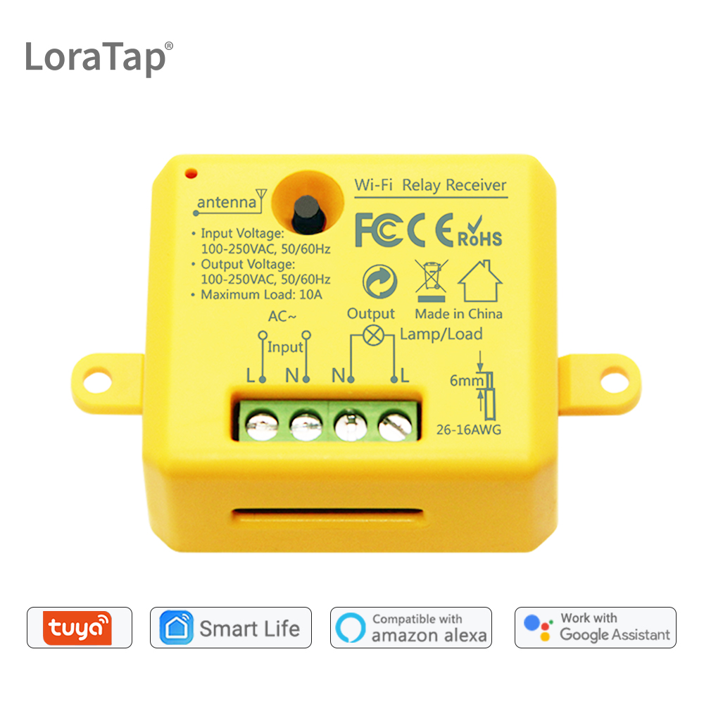 Smart Home Yellow - Tuya Smart Life WiFi Switch Socket