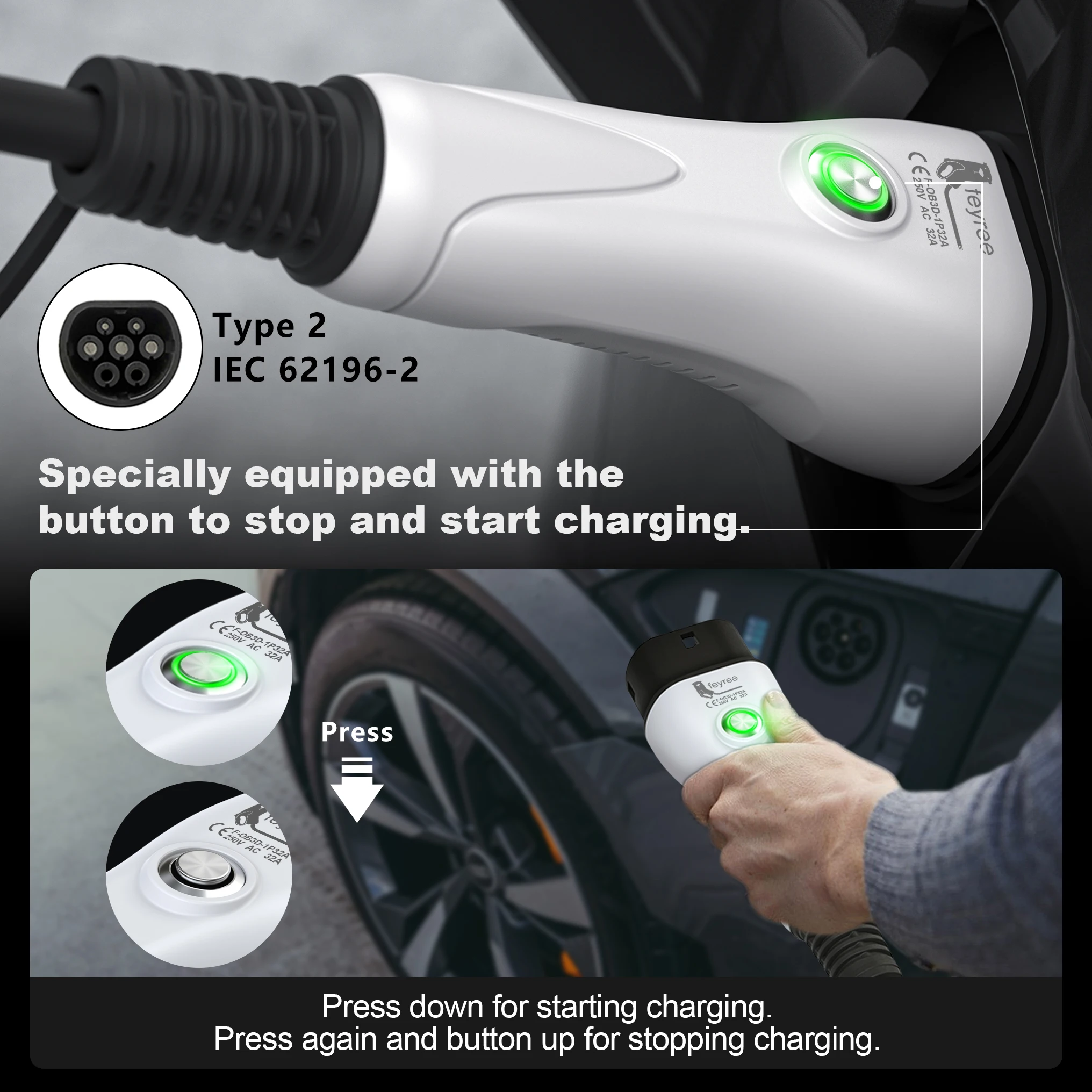 Smart Home Box - feyree EV Charger Type2 / Type1