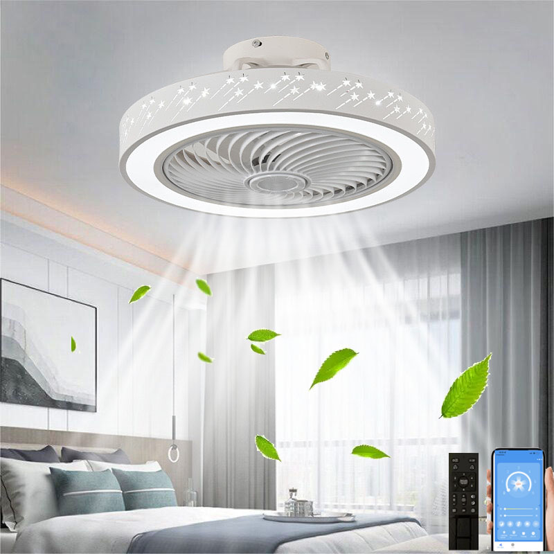 Smart Home Ventilation System - 46CM Smart App Ceiling Fan with