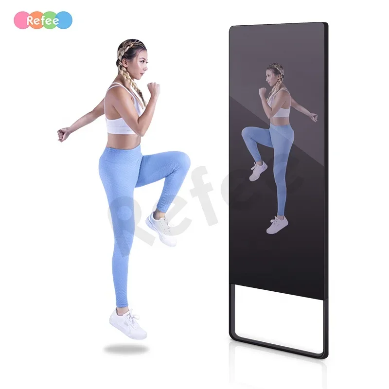 Large Interractive Fitness Wor - Smart Home Gym Mirror recension och pris