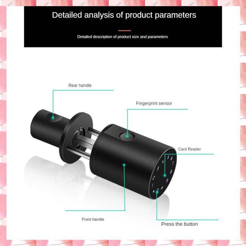 JAJA Home Security Door Lock B - Smart Home Door Lock recension och pris