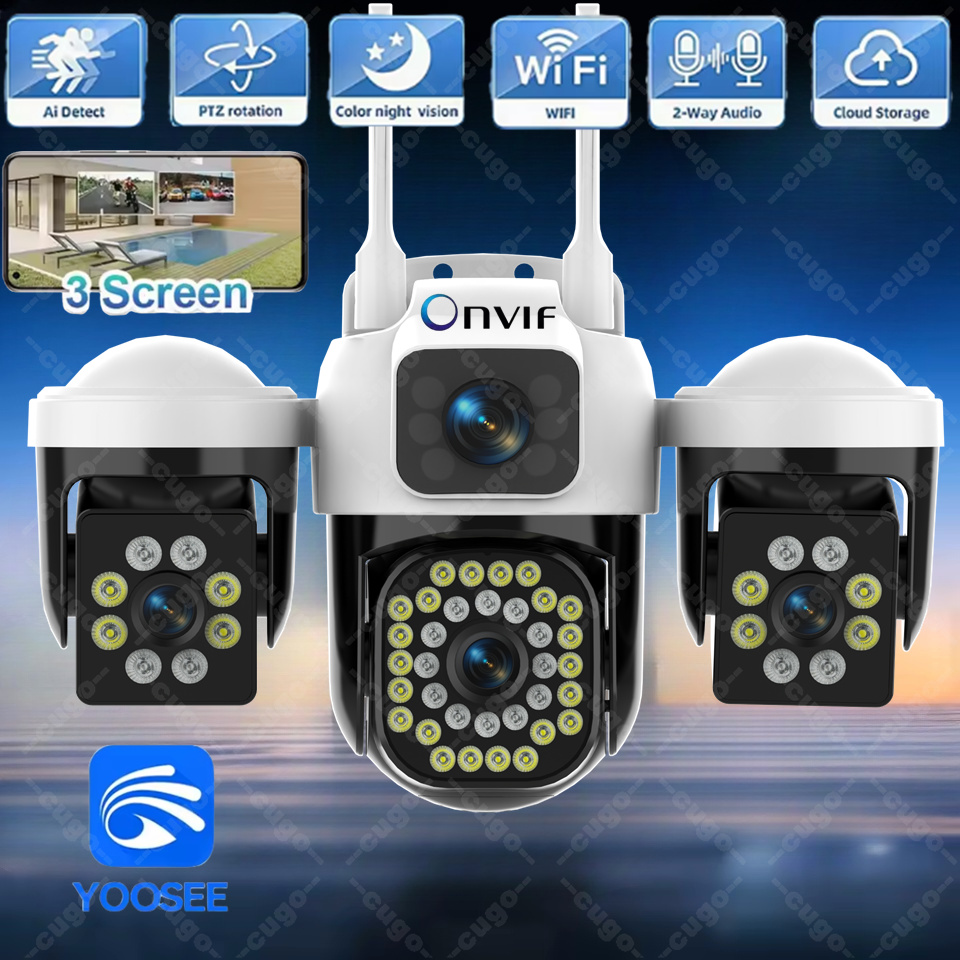 WiFi IP Camera Outdoor 15MP 8K - Smart Home Windows App recension och pris
