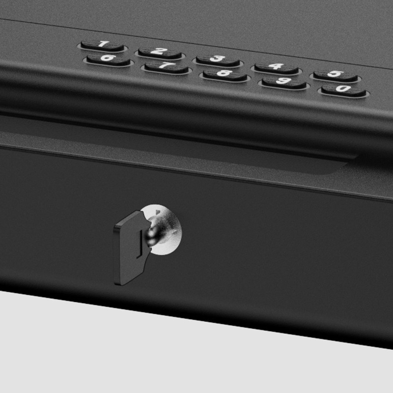 Smart Fingerprint Handgun Safe - Smart Home Box recension och pris