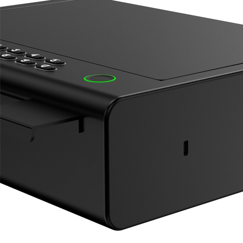 Smart Fingerprint Handgun Safe - Smart Home Box recension och pris