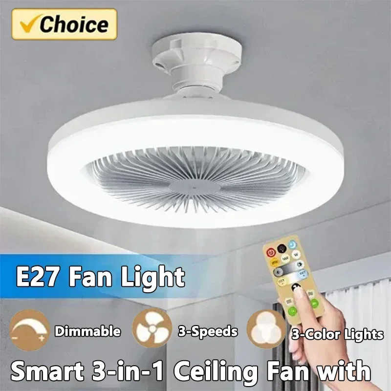 Smart 3-in-1 Ceiling Fan with  - Smart Home Ventilation System recension och pris