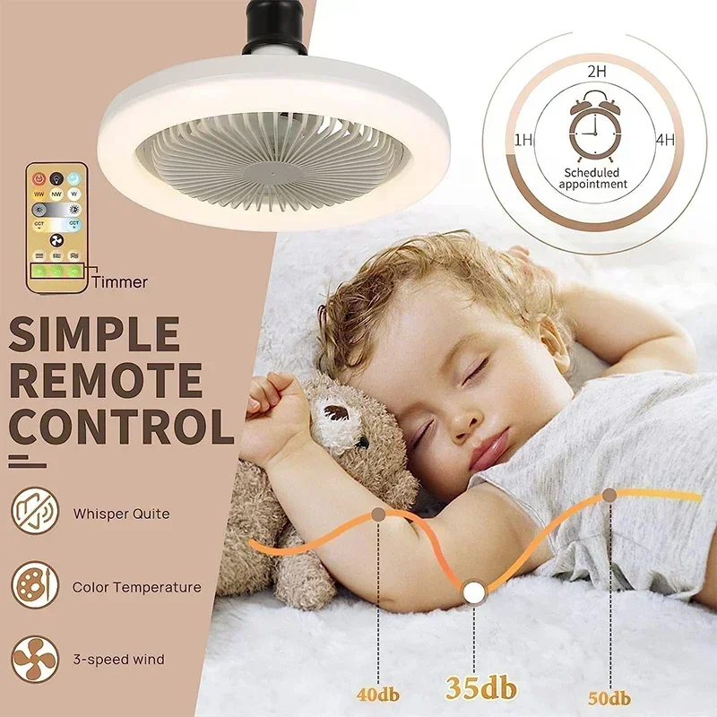 Smart 3-in-1 Ceiling Fan with  - Smart Home Ventilation System recension och pris