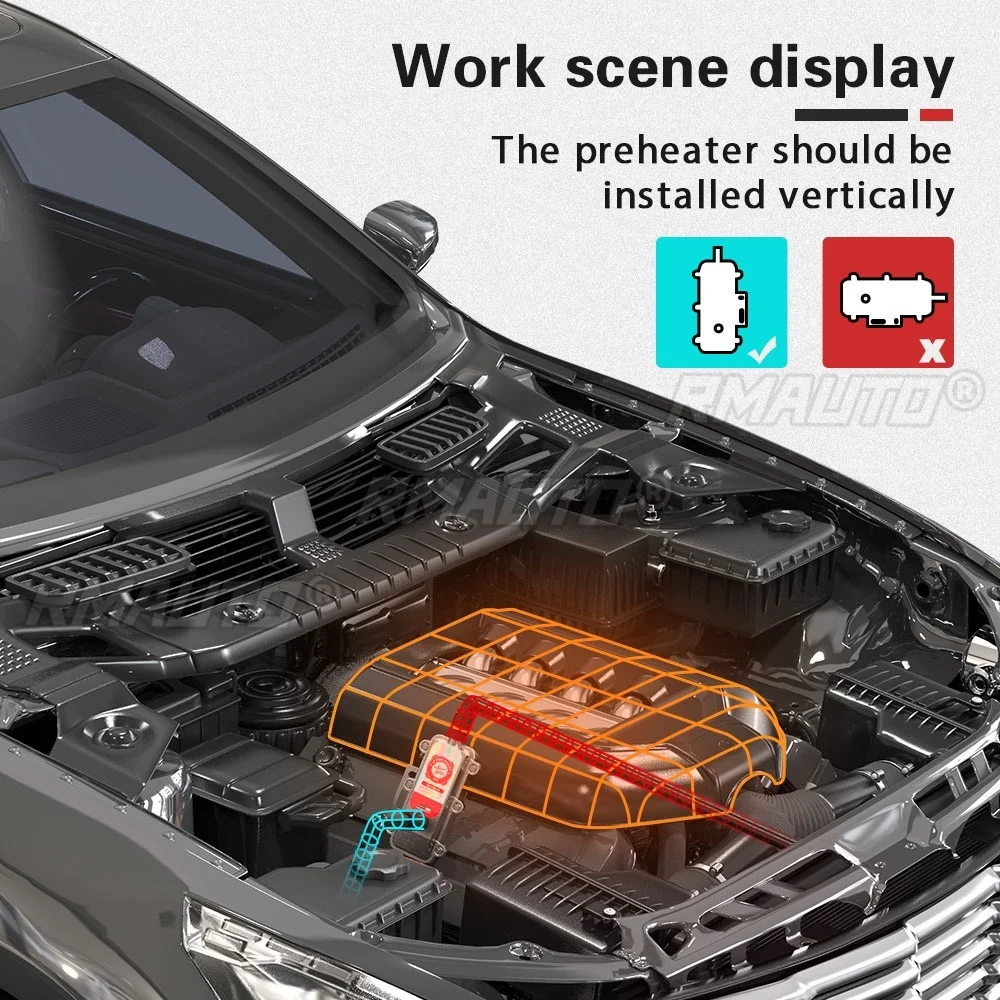 220V 3000W Car Engine Heater W - Smart Home Hvac recension och pris