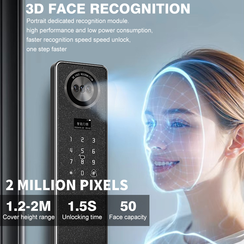 Tuya WiFi Smart Door Lock, Hom - Smart Home Door Lock recension och pris