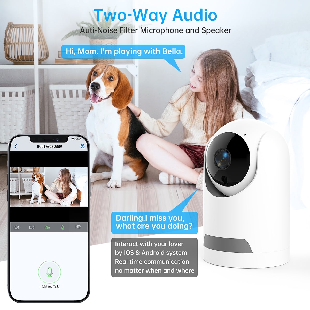 ANSVICAM 2K 5MP WiFi Smart Hom - Smart Home Windows App recension och pris