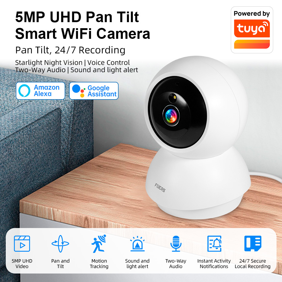 Fuers 5MP WiFi Camera Home Ind - Smart Home Windows App recension och pris