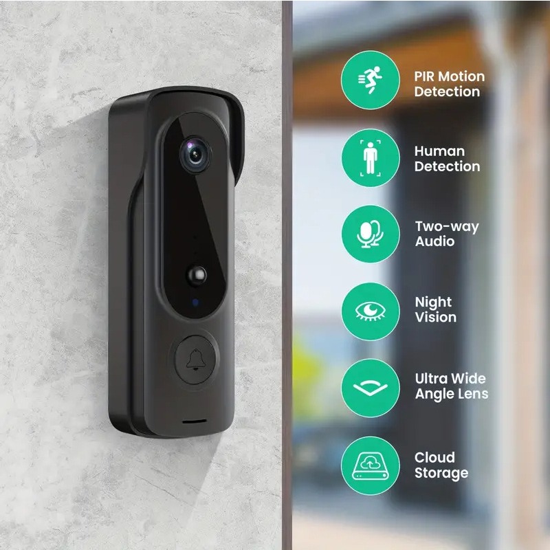 Outdoor Wireless Doorbell Sola - Smart Home Samsung recension och pris
