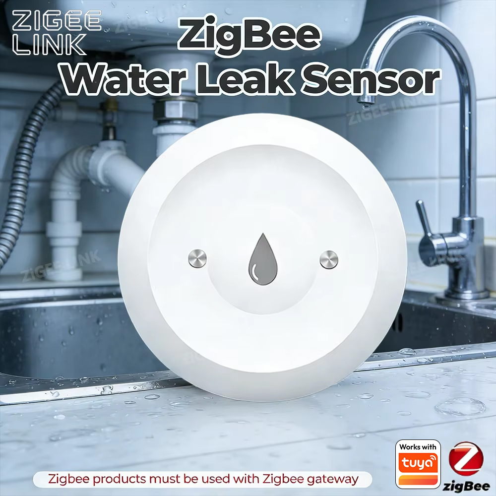 Zigbee Water Leak Sensor for T - Smart Home Sistem recension och pris