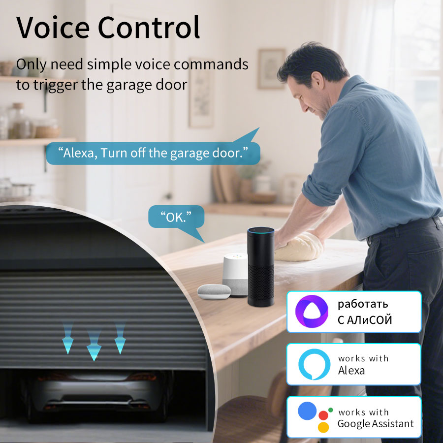 Tuya Smart WiFi or Zigbee Gara - Smart Home Sistem recension och pris