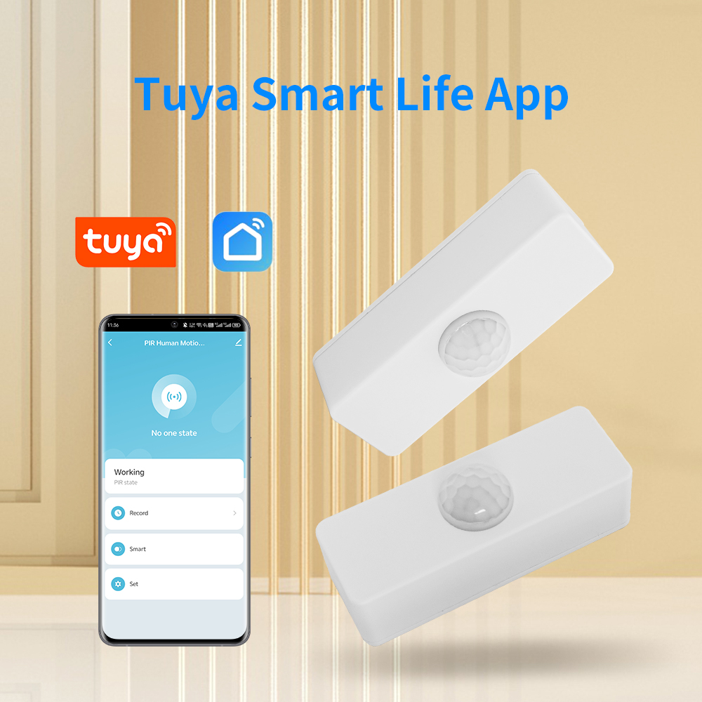 Tuya WiFi Smart PIR Motion Pre - Smart Home Google Assistant recension och pris