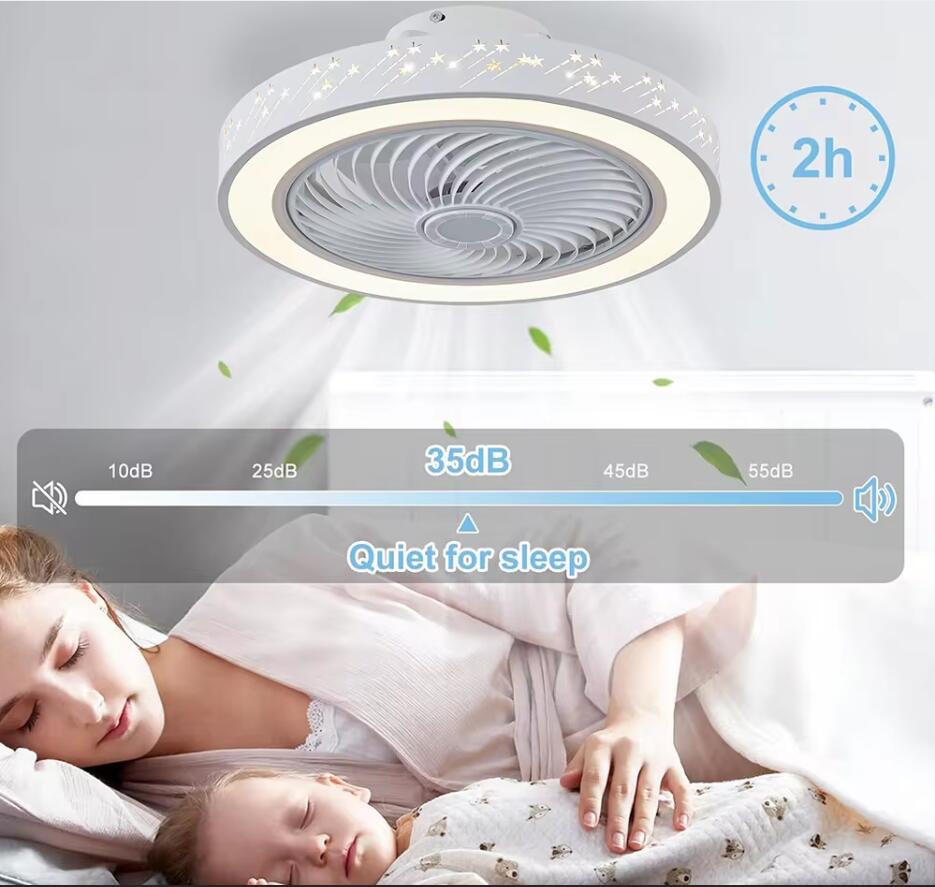 46CM Smart App Ceiling Fan wit - Smart Home Ventilation System recension och pris