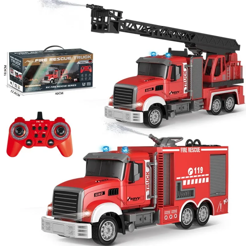 2.4G RC Fire Engine Car with S - Smart Home Hvac recension och pris
