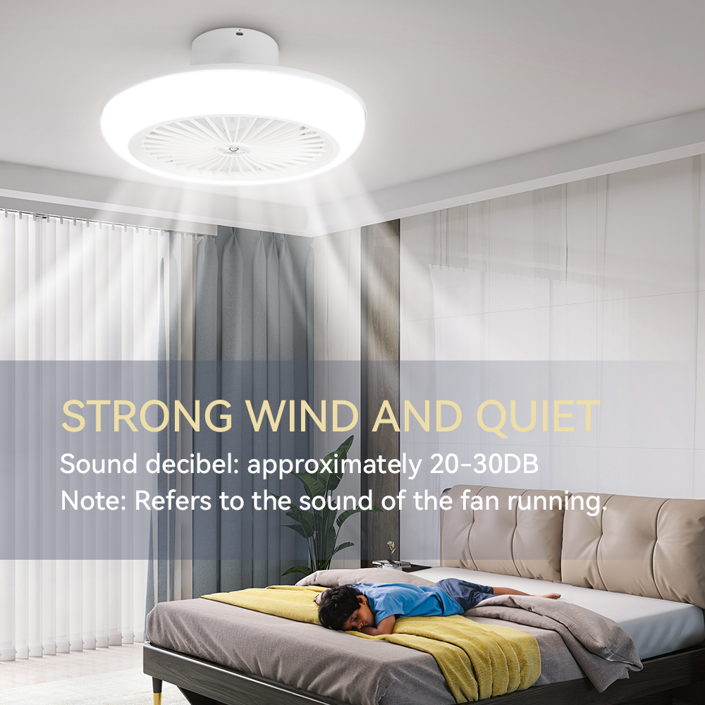 72W Ceiling Fan Ceiling Light  - Smart Home Ventilation System recension och pris