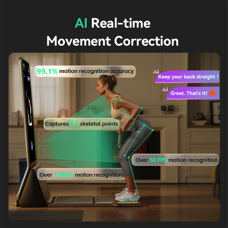 Professional AI Gym Robot Trai - Smart Home Gym Mirror recension och pris