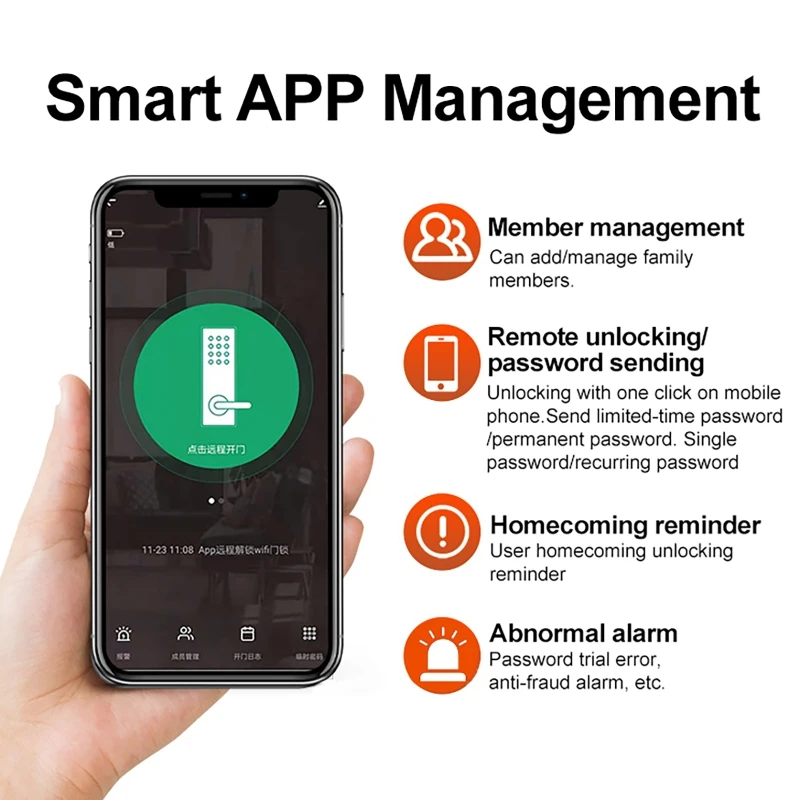 WiFi Remote Control Tuya Smart - Smart Home Door Lock recension och pris
