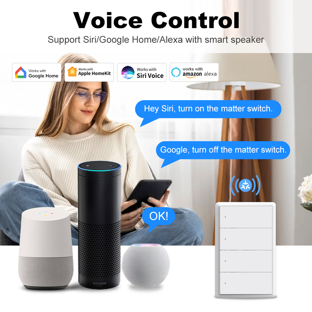 MANHOT Homekit WiFi Smart Swit - Smart Home Google Assistant recension och pris