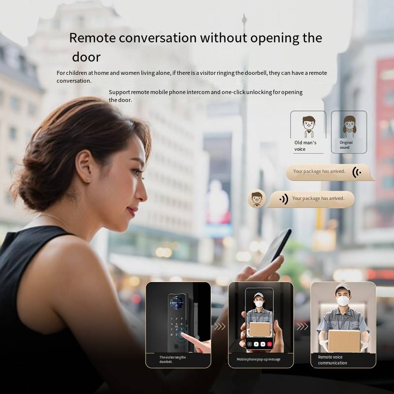 YN S11M Smart Home Digital Ele - Smart Home Door Lock recension och pris