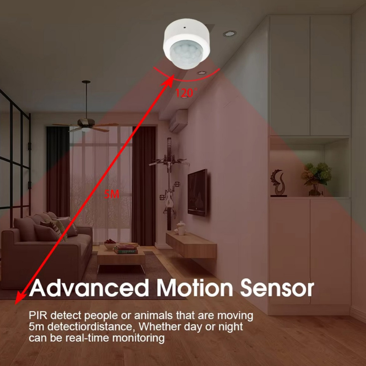 Zigbee3.0 Mini PIR Human Motio - Smart Home Google Assistant recension och pris