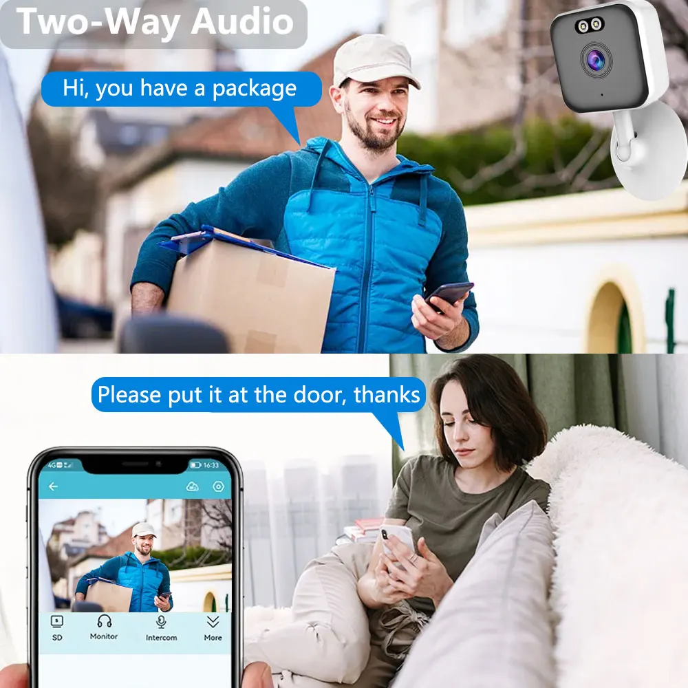 Cam720 APP Mini 5MP WiFi IP Co - Smart Home Windows App recension och pris