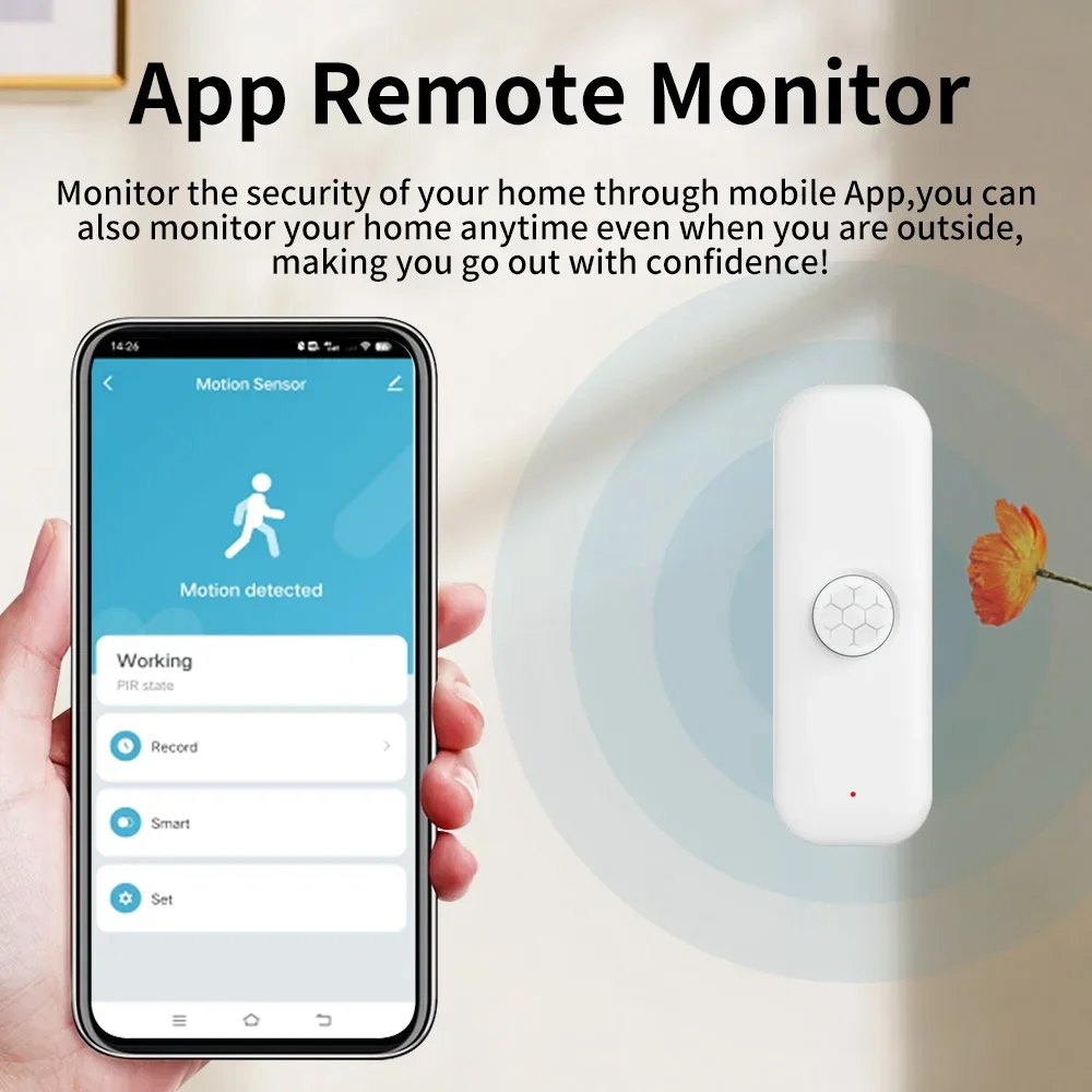 Tuya WiFI Motion Sensor PIR Sm - Smart Home Sistem recension och pris