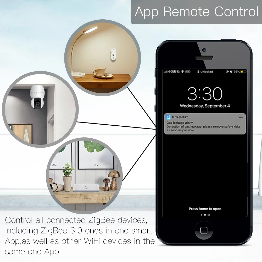 Tuya ZigBee 3.0 Smart Gateway  - Smart Home Sistem recension och pris
