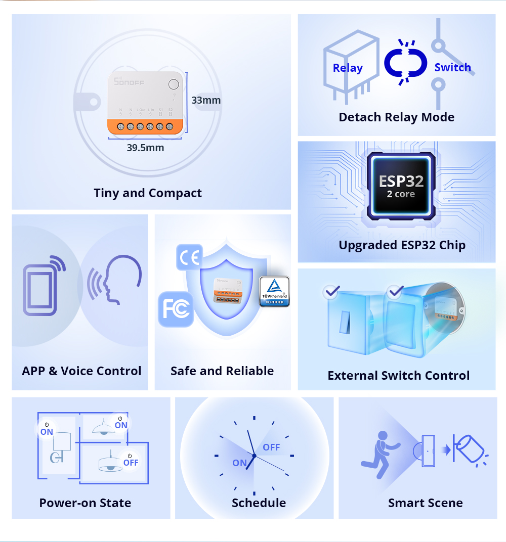 Sonoff Mini R4 Extreme Wifi Sm - Smart Home Sistem recension och pris