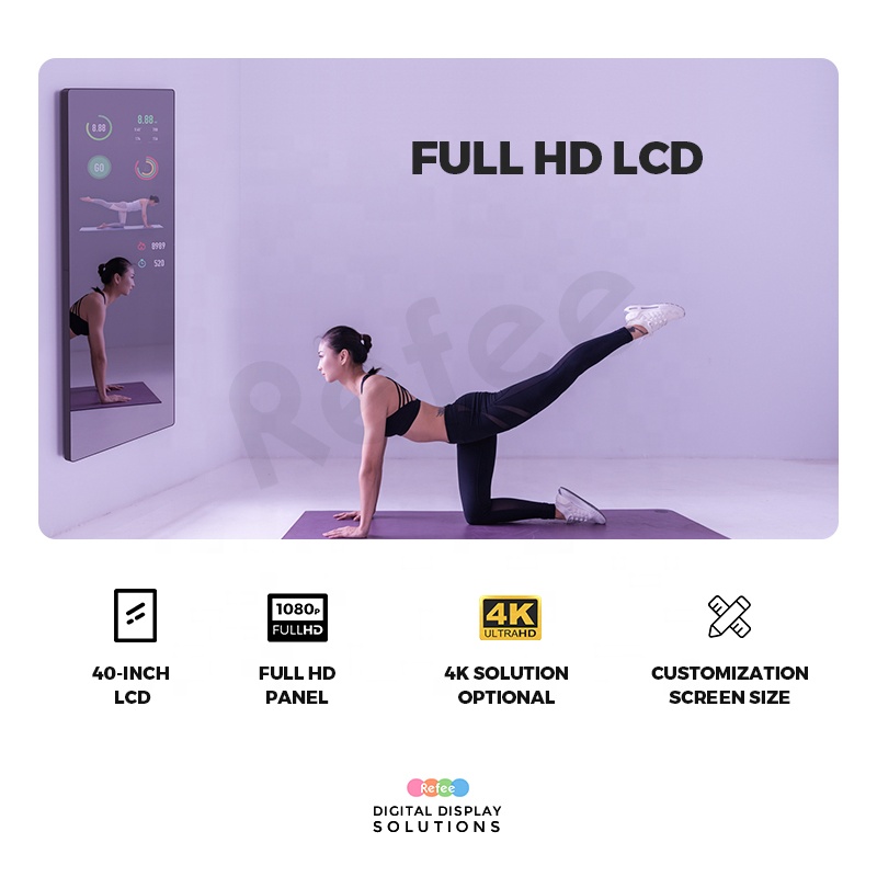 Home Smart Digital Mirror Andr - Smart Home Gym Mirror recension och pris